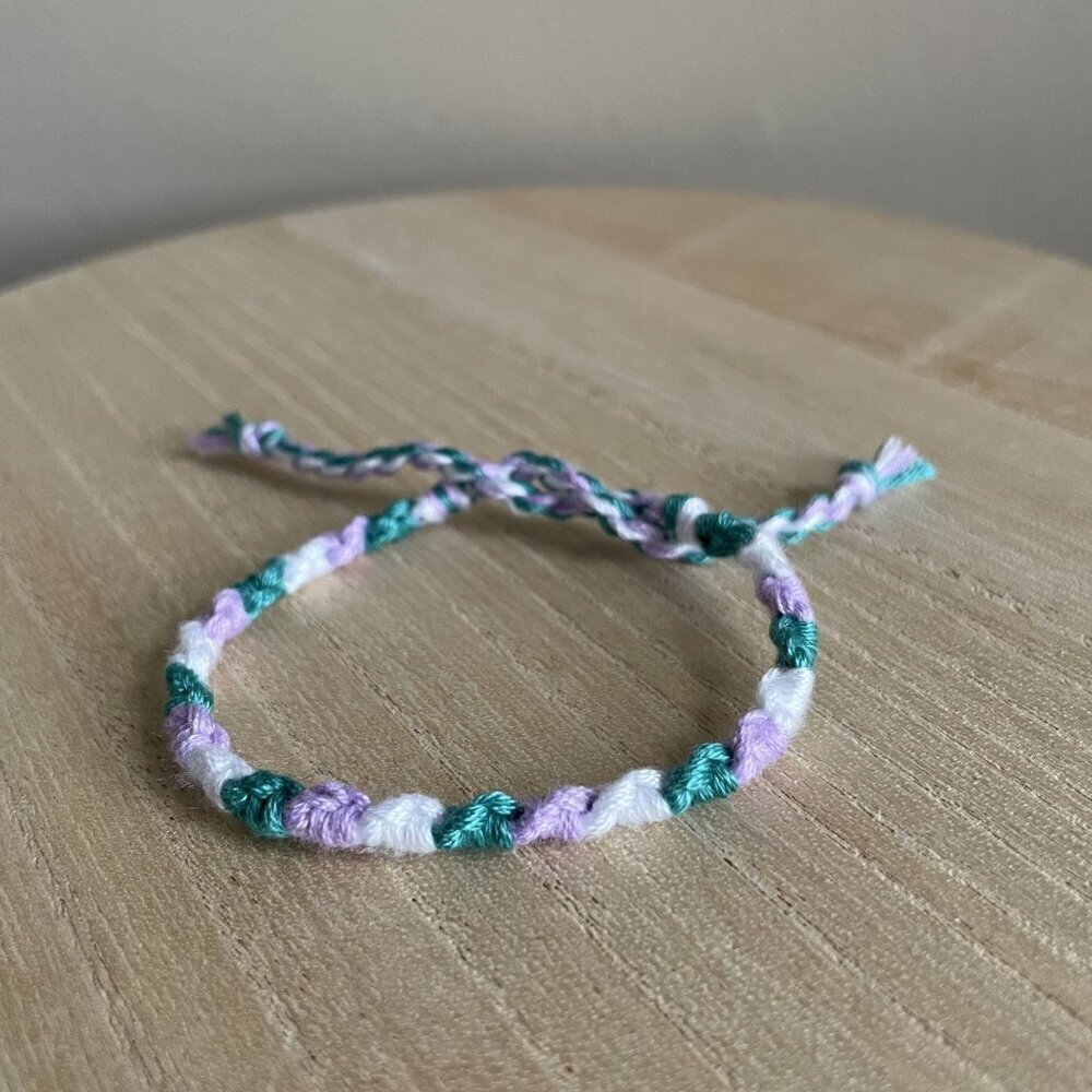 Alara Bracelet, anklet, trendy, comfortable, tie, embroidery thread, woven, gift